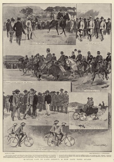 Martial Law in Cape Colony, a New Cape Town Guard by George Soper